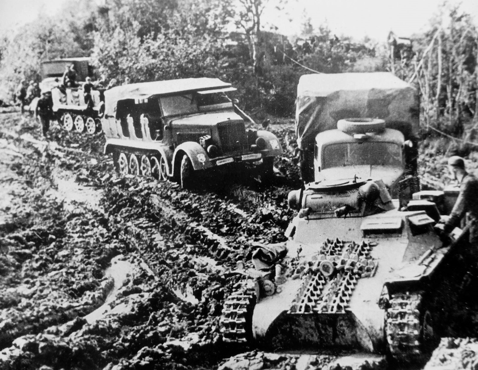Танки застряли немецкие танки