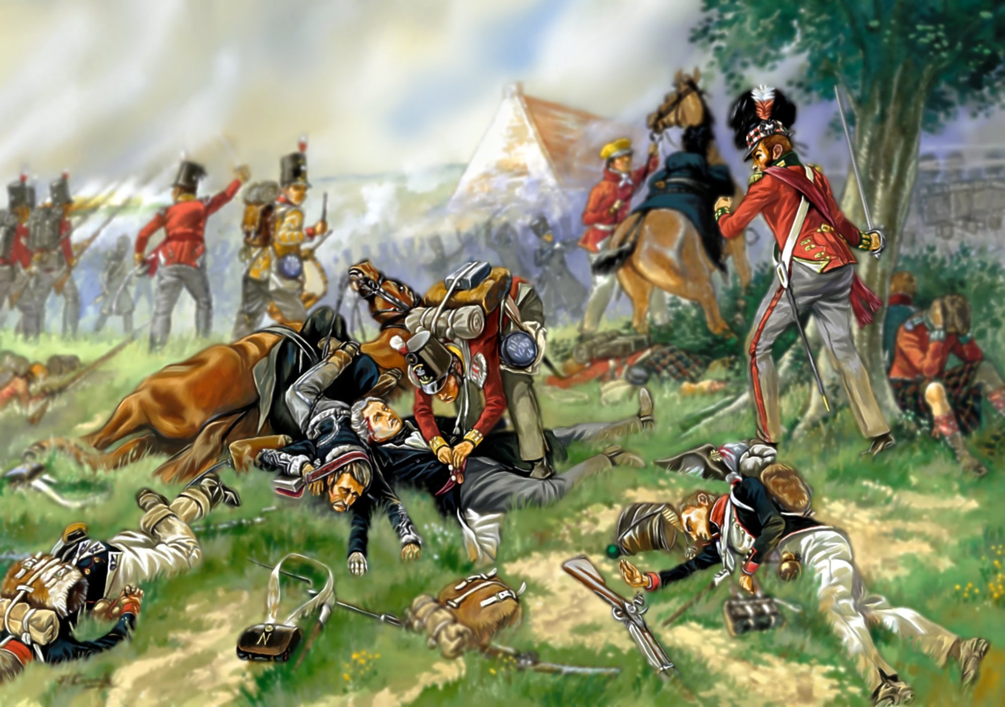 Предыдущая битва. Наполеон битва Ватерлоо. Ватерлоо битва Наполеона картина 1815. Ватерлоо сражение. Ватерлоо битва картины.