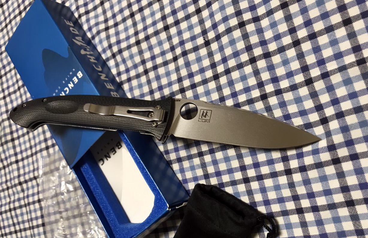 Benchmade 740 / Right out of the box it seems like an ...