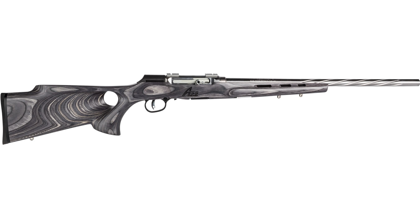 Savage A22 BTVSS 22LR Limited Edition Semi-Auto Rifle with Spiral Fluted Ba...